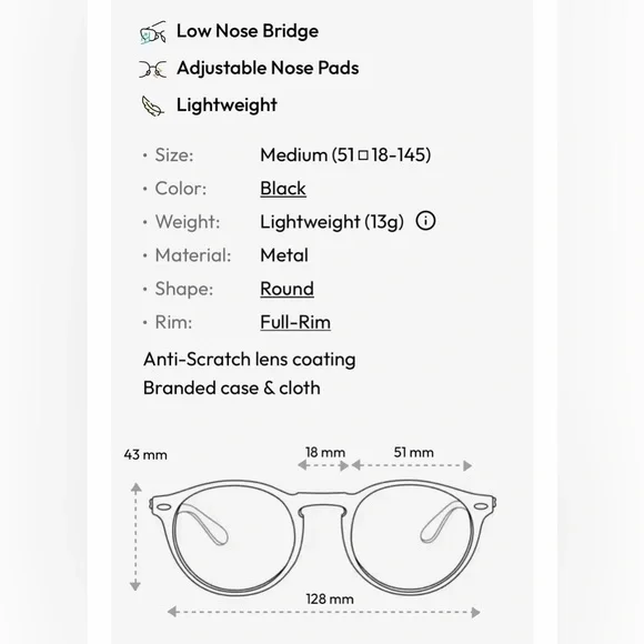 Ray Ban Reading Glasses. Style no. RB6375. - Picture 15 of 16